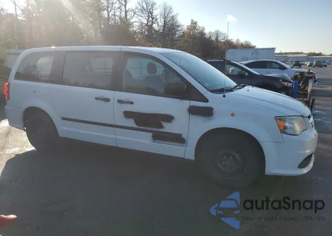 2012 Dodge Grand Caravan Se z USA, uszkodzony, nr VIN 2C4RDGBG4CR380789